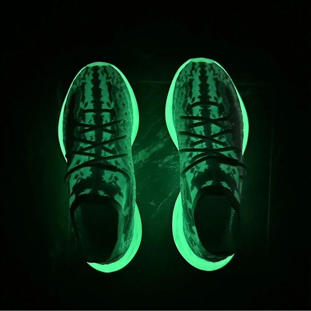 Yeezy Boost 380 Calcite Glow Men’s 8.5 adidas sneakers comfortable streetwear - Picture 5 of 10
